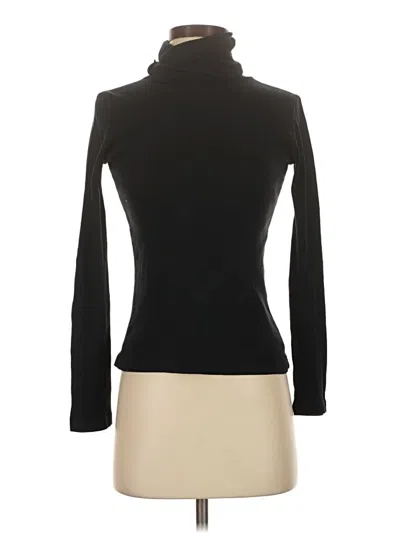 Pre-owned Unbranded Turtleneck Sweater In Black