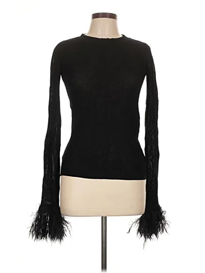 Pre-owned Unbranded Turtleneck Sweater In Black