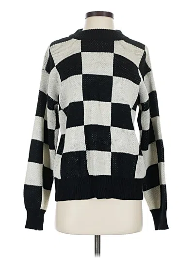 Pre-owned Unbranded Turtleneck Sweater In Black