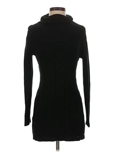Pre-owned Unbranded Turtleneck Sweater In Black