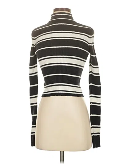 Pre-owned Unbranded Turtleneck Sweater In Black