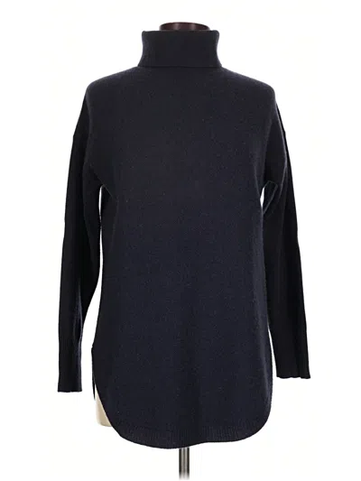 Pre-owned Unbranded Turtleneck Sweater In Black