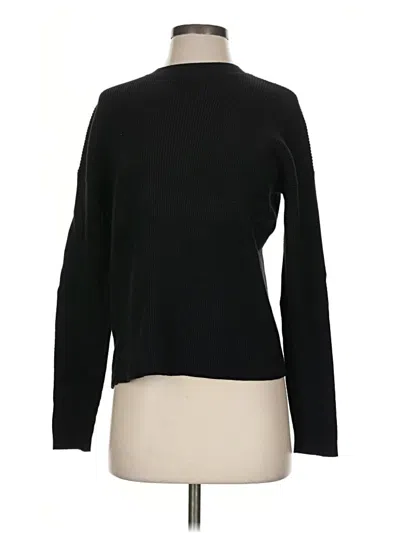 Pre-owned Unbranded Turtleneck Sweater In Black
