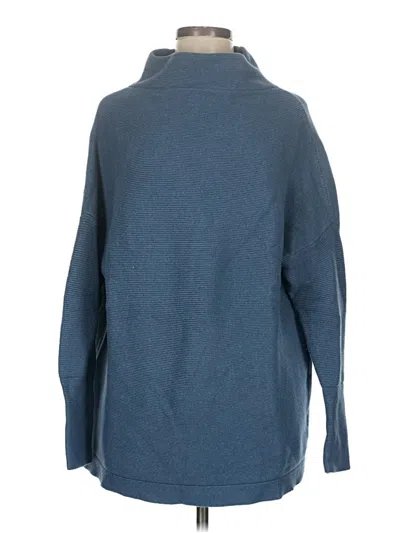 Pre-owned Unbranded Turtleneck Sweater In Blue