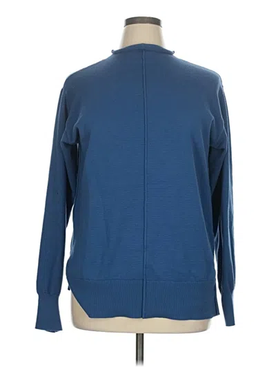 Pre-owned Unbranded Turtleneck Sweater In Blue