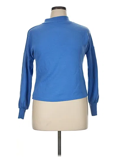 Pre-owned Unbranded Turtleneck Sweater In Blue