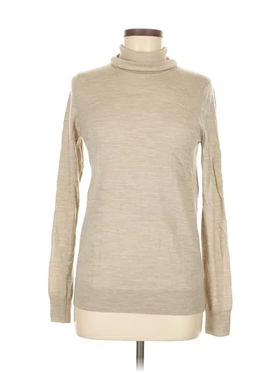 Pre-owned Unbranded Turtleneck Sweater In Brown