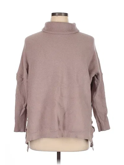 Pre-owned Unbranded Turtleneck Sweater In Brown