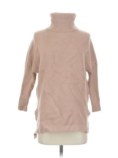 Pre-owned Unbranded Turtleneck Sweater In Brown