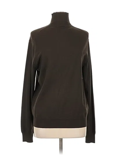 Pre-owned Unbranded Turtleneck Sweater In Brown