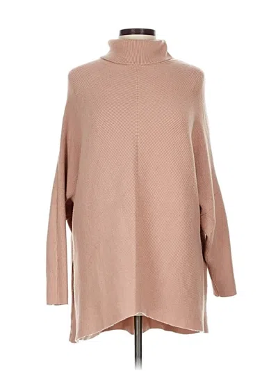 Pre-owned Unbranded Turtleneck Sweater In Brown