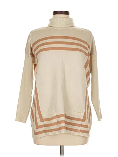 Pre-owned Unbranded Turtleneck Sweater In Brown