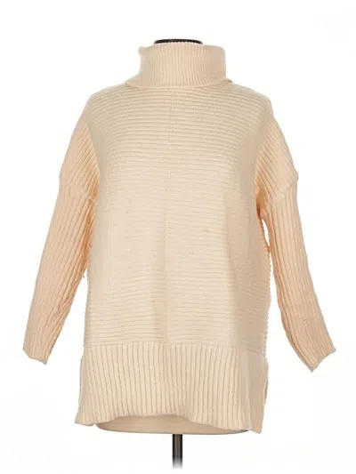 Pre-owned Unbranded Turtleneck Sweater In Brown