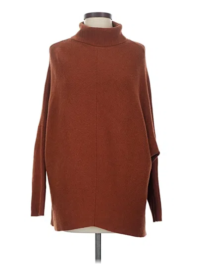 Pre-owned Unbranded Turtleneck Sweater In Brown