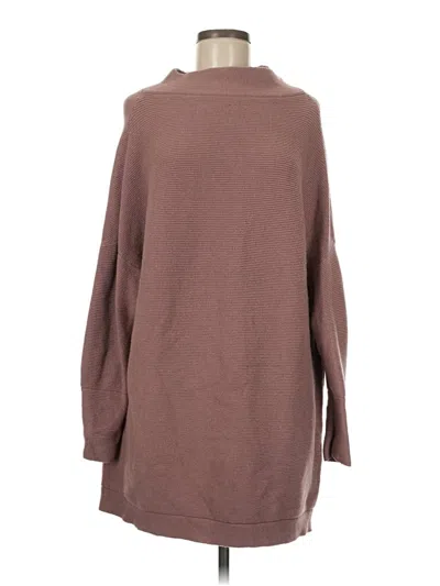 Pre-owned Unbranded Turtleneck Sweater In Brown