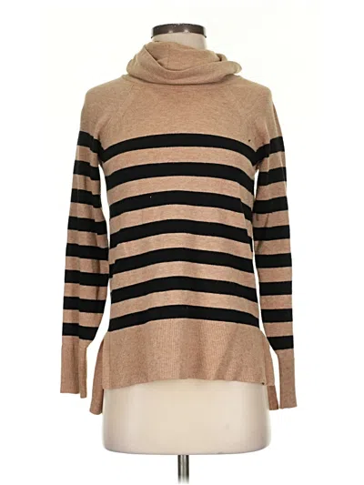 Pre-owned Unbranded Turtleneck Sweater In Brown
