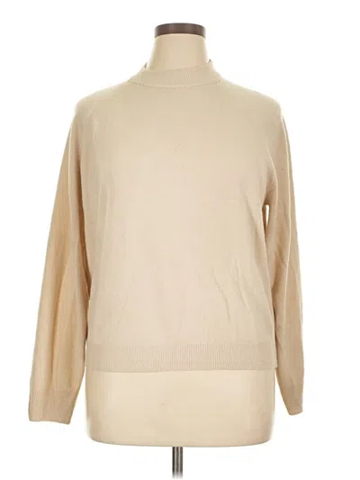 Pre-owned Unbranded Turtleneck Sweater In Brown