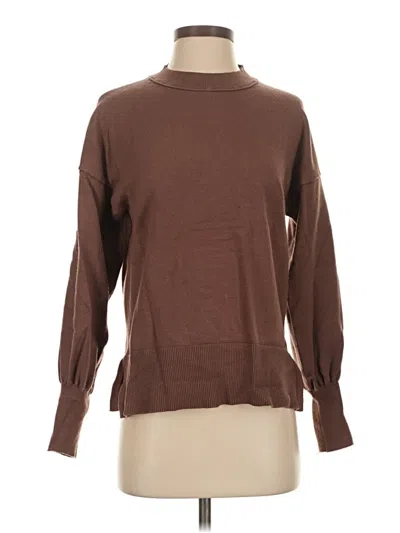 Pre-owned Unbranded Turtleneck Sweater In Brown