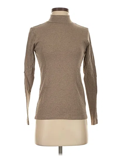 Pre-owned Unbranded Turtleneck Sweater In Brown