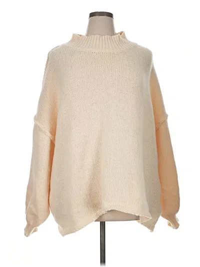 Pre-owned Unbranded Turtleneck Sweater In Brown
