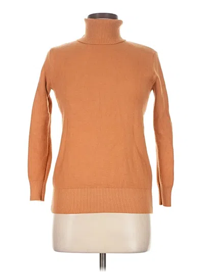 Pre-owned Unbranded Turtleneck Sweater In Brown