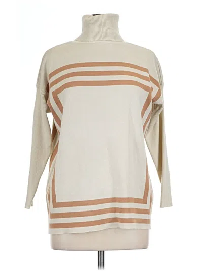 Pre-owned Unbranded Turtleneck Sweater In Brown