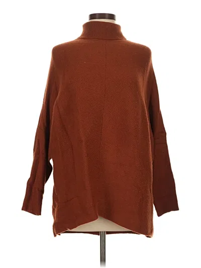 Pre-owned Unbranded Turtleneck Sweater In Brown
