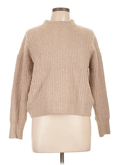 Pre-owned Unbranded Turtleneck Sweater In Brown