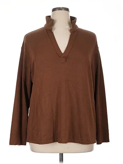 Pre-owned Unbranded Turtleneck Sweater In Brown