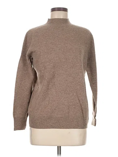 Pre-owned Unbranded Turtleneck Sweater In Brown
