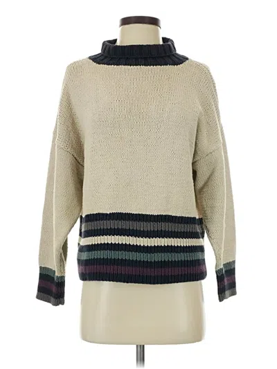 Pre-owned Unbranded Turtleneck Sweater In Brown