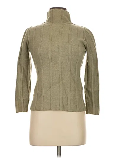 Pre-owned Unbranded Turtleneck Sweater In Brown
