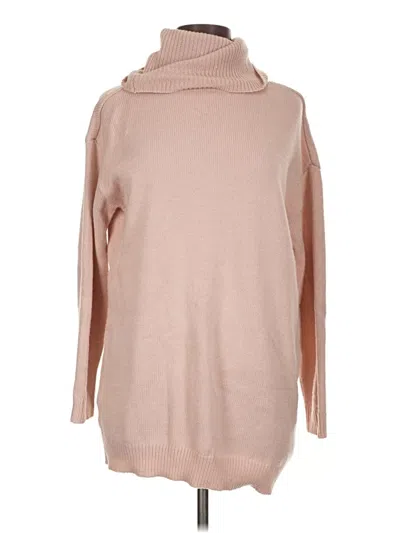 Pre-owned Unbranded Turtleneck Sweater In Brown