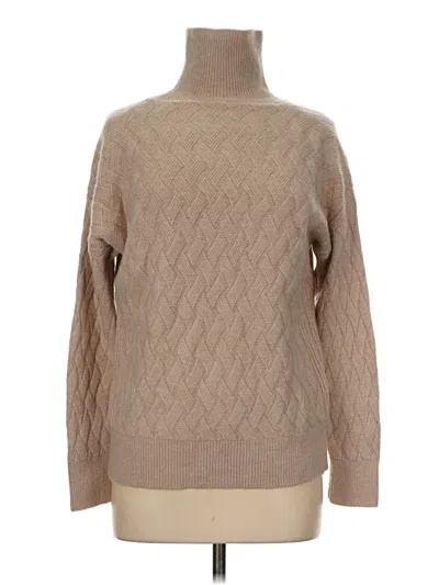 Pre-owned Unbranded Turtleneck Sweater In Brown