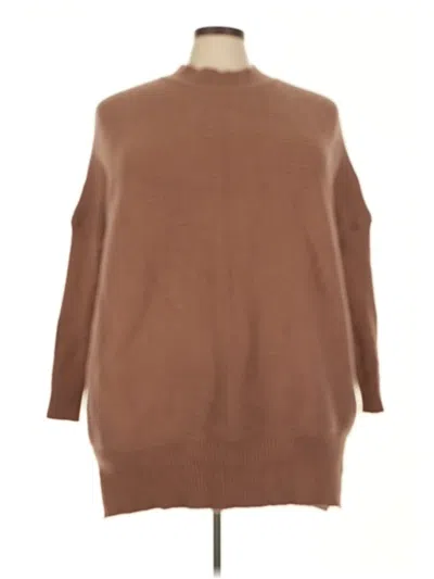 Pre-owned Unbranded Turtleneck Sweater In Brown