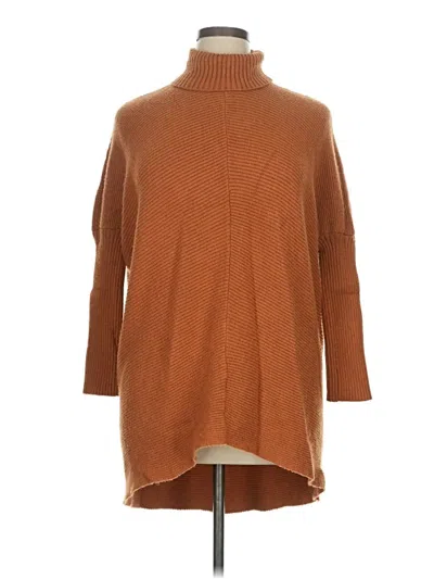 Pre-owned Unbranded Turtleneck Sweater In Brown