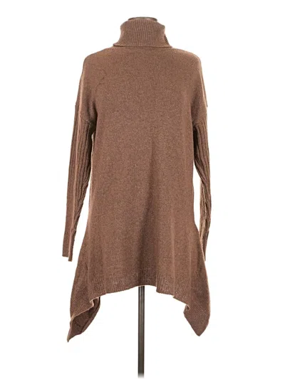 Pre-owned Unbranded Turtleneck Sweater In Brown