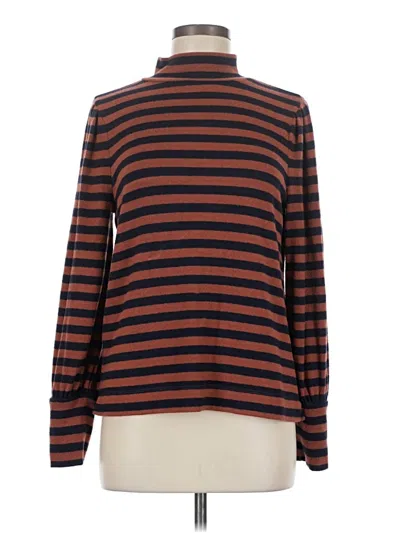 Pre-owned Unbranded Turtleneck Sweater In Brown