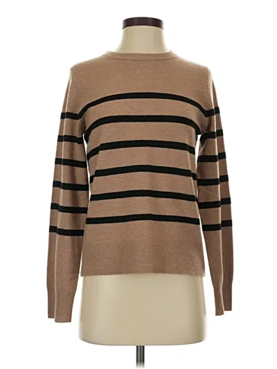 Pre-owned Unbranded Turtleneck Sweater In Brown