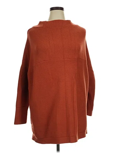Pre-owned Unbranded Turtleneck Sweater In Brown