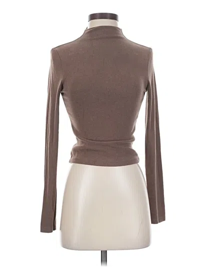 Pre-owned Unbranded Turtleneck Sweater In Brown