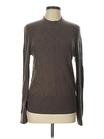 Pre-owned Unbranded Turtleneck Sweater In Brown