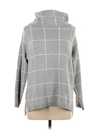 Pre-owned Unbranded Turtleneck Sweater In Gray