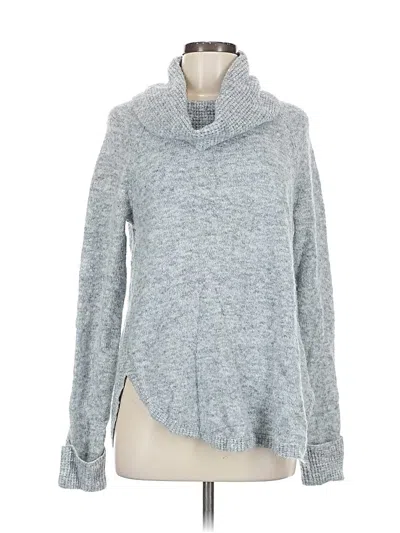 Pre-owned Unbranded Turtleneck Sweater In Gray