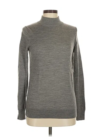 Pre-owned Unbranded Turtleneck Sweater In Gray