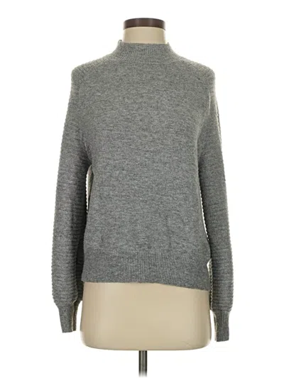 Pre-owned Unbranded Turtleneck Sweater In Gray