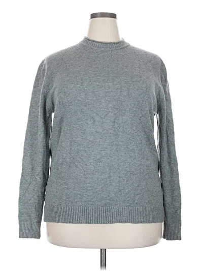Pre-owned Unbranded Turtleneck Sweater In Gray