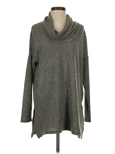 Pre-owned Unbranded Turtleneck Sweater In Gray