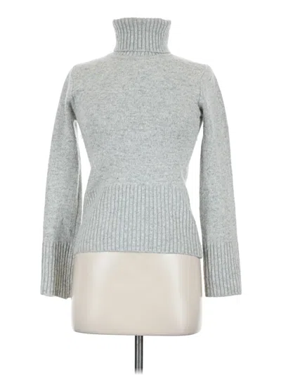 Pre-owned Unbranded Turtleneck Sweater In Gray