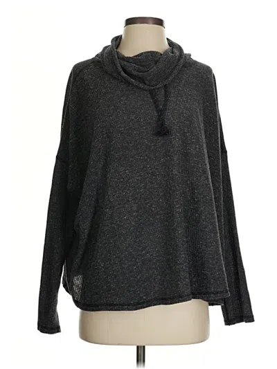 Pre-owned Unbranded Turtleneck Sweater In Gray